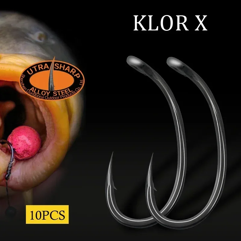 10pcs Carp Fishing Hook Curved - Fishing Hook Assortment ulasan dan harga