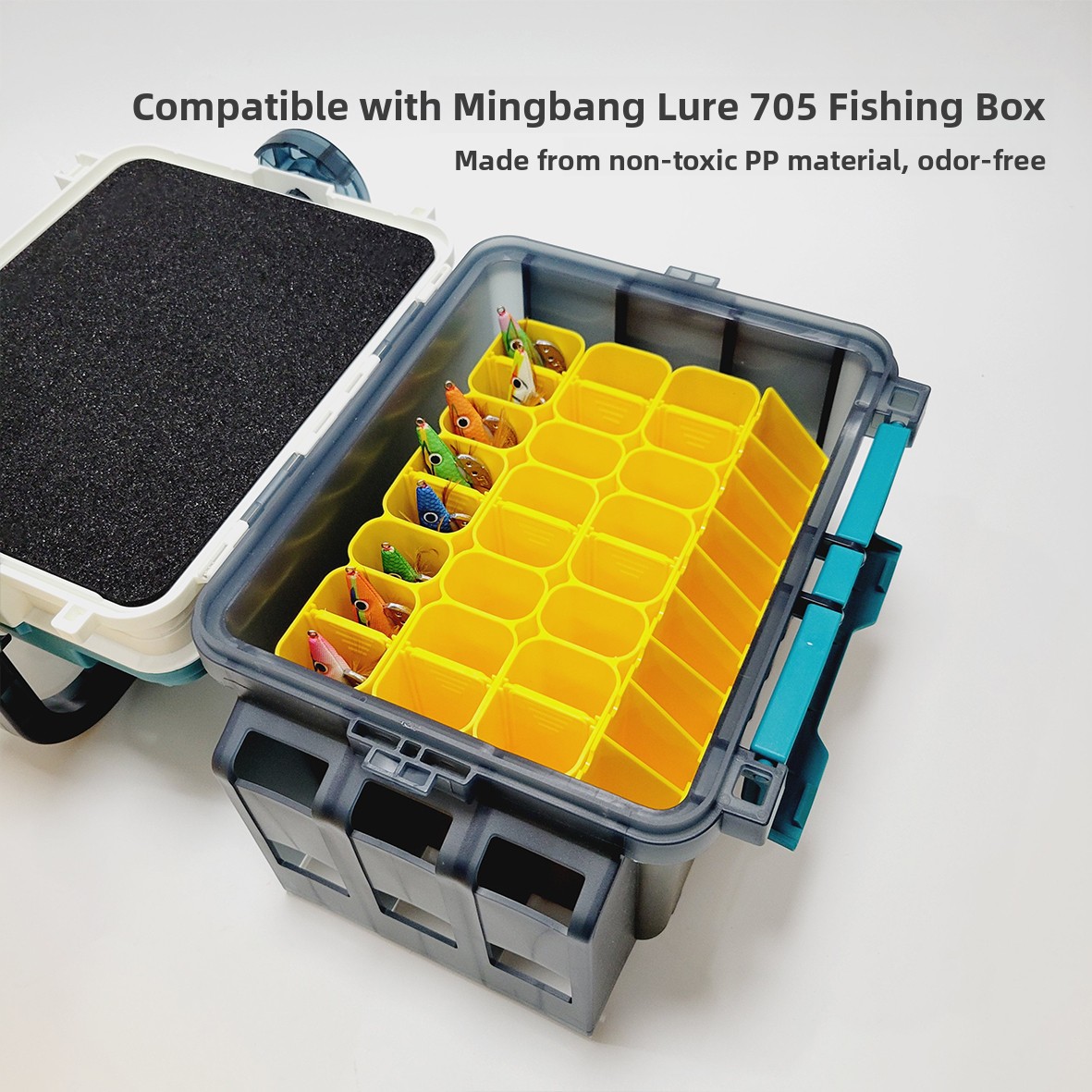MingBang Road Sea Fishing Lure - Fishing Hook Box ulasan dan harga